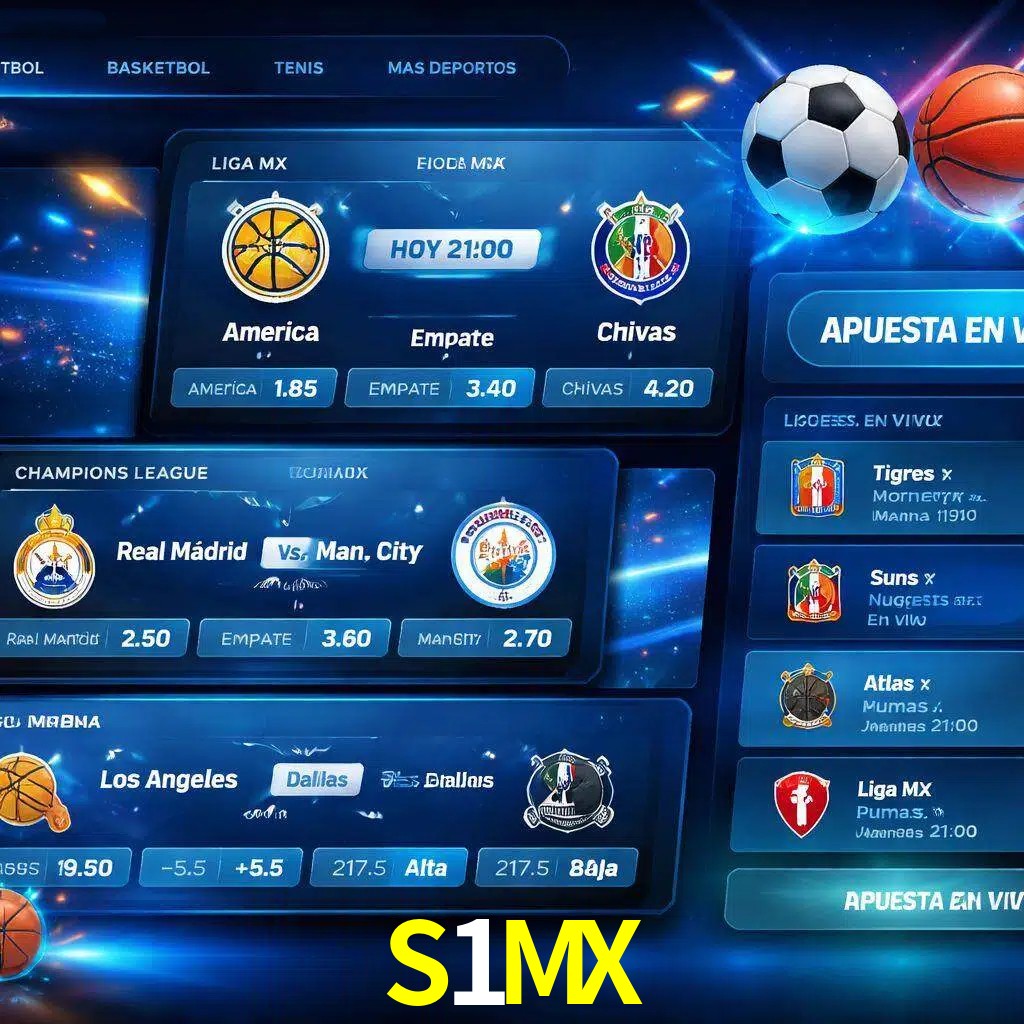 Mercados de apuestas deportivas S1MX para jugadores en México