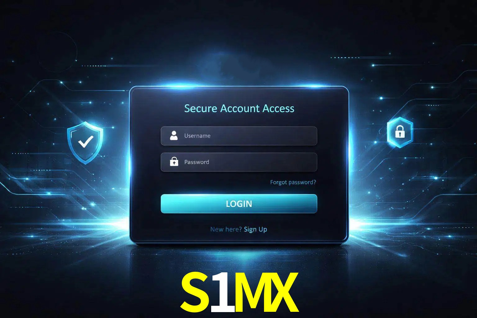 Pantalla de inicio de sesión de cuenta S1MX para usuarios en México